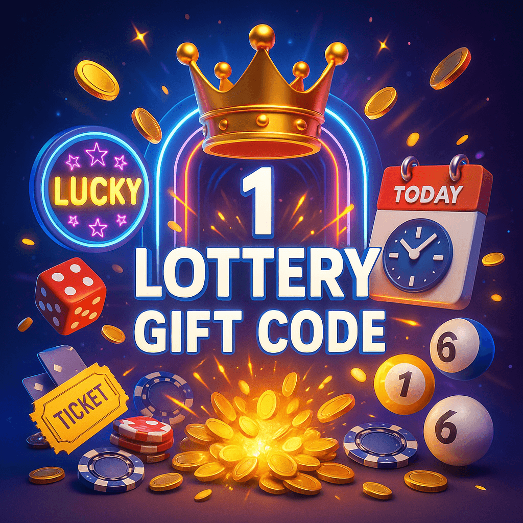 1 Lottery Gift Code